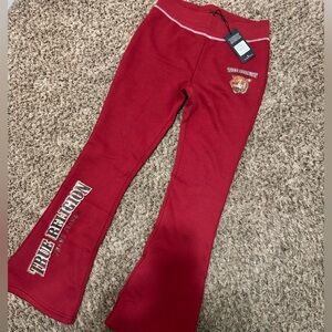 True Religion Crystal Tiger Flare Pants
